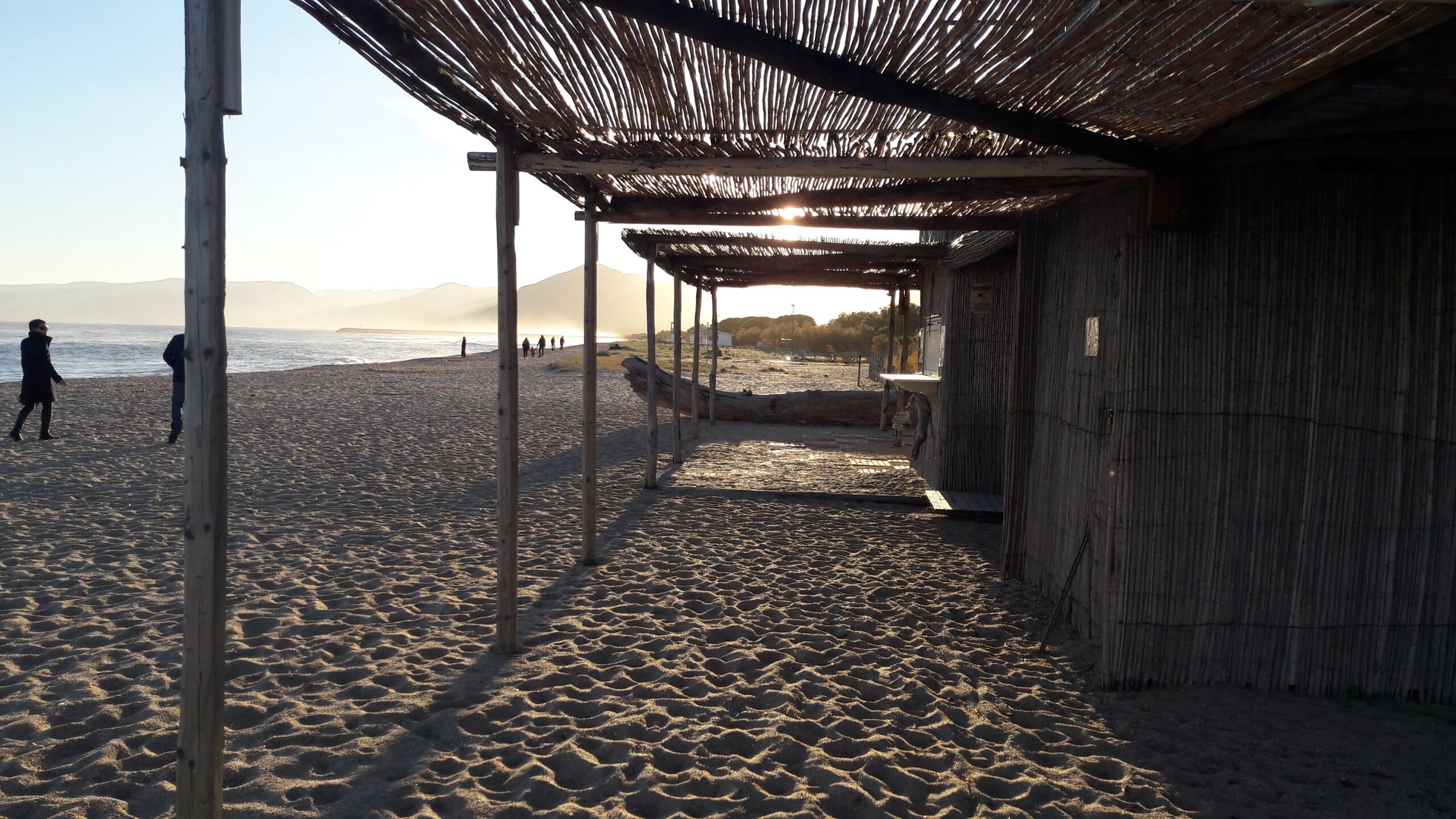 Playas de Cerdeña - Playa de Sa Marina de Orosei Vista parcial de la playa de Sa Marina en el Golfo de Orosei